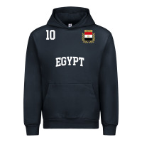 Navy egypt team sports number 10 soccer egyptian flag t shirt Urban Hoodie - linhVisuals