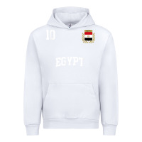 White egypt team sports number 10 soccer egyptian flag t shirt Urban Hoodie - linhVisuals