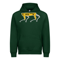 Forest Green dynamics robot dog spot for boston militaries t shirt Urban Hoodie - linhVisuals