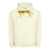 Pigment Pistachio dynamics robot dog spot for boston militaries t shirt Urban Hoodie - linhVisuals
