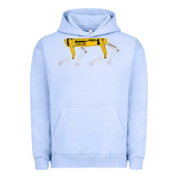 Pigment Grape Ice dynamics robot dog spot for boston militaries t shirt Urban Hoodie - linhVisuals