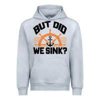 Heather Grey funny boat captain gift for boater men women cool boating t shirt Urban Hoodie - linhVisuals