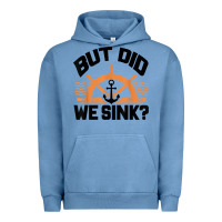 Pigment Pebble Blue funny boat captain gift for boater men women cool boating t shirt Urban Hoodie - linhVisuals