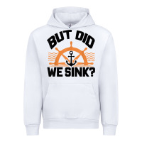 White funny boat captain gift for boater men women cool boating t shirt Urban Hoodie - linhVisuals