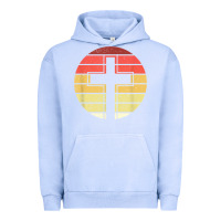 Pigment Grape Ice jesus cross retro style vintage t shirt Urban Hoodie - linhVisuals