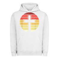Pigment Lunar Rock jesus cross retro style vintage t shirt Urban Hoodie - linhVisuals