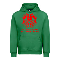 Emerald iww injury one is injury to all front and back red zip hoodie Urban Hoodie - linhVisuals