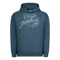 Pigment Midnight Navy i'm your huckleberry tank top Urban Hoodie - linhVisuals