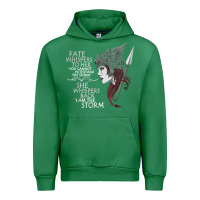 Emerald fate whispers to her you cannot withstand the storm t shirt Urban Hoodie - linhVisuals