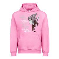 Fuchsia Pink fate whispers to her you cannot withstand the storm t shirt Urban Hoodie - linhVisuals