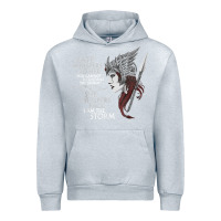 Heather Grey fate whispers to her you cannot withstand the storm t shirt Urban Hoodie - linhVisuals