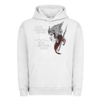 Pigment Lunar Rock fate whispers to her you cannot withstand the storm t shirt Urban Hoodie - linhVisuals