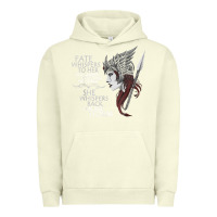 Pigment Pistachio fate whispers to her you cannot withstand the storm t shirt Urban Hoodie - linhVisuals