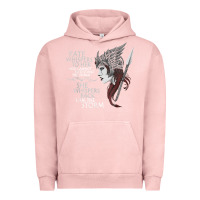 Pigment Salmon fate whispers to her you cannot withstand the storm t shirt Urban Hoodie - linhVisuals