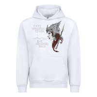 White fate whispers to her you cannot withstand the storm t shirt Urban Hoodie - linhVisuals
