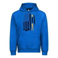 Cobalt farrier, horse lovers no hoof no horse barefoot father's day pullover Urban Hoodie - linhVisuals