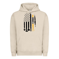 Pigment French Oak farrier, horse lovers no hoof no horse barefoot father's day pullover Urban Hoodie - linhVisuals