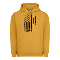 Pigment Peanut Butter farrier, horse lovers no hoof no horse barefoot father's day pullover Urban Hoodie - linhVisuals
