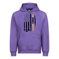 Tulip farrier, horse lovers no hoof no horse barefoot father's day pullover Urban Hoodie - linhVisuals