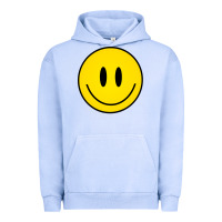 Pigment Grape Ice retro happy vibe smiley face happy face graphic sweatshirt Urban Hoodie - linhVisuals
