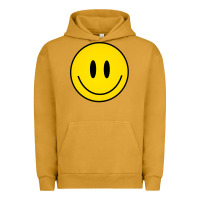 Pigment Peanut Butter retro happy vibe smiley face happy face graphic sweatshirt Urban Hoodie - linhVisuals
