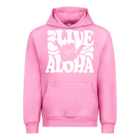 Fuchsia Pink vintage live aloha state hawaiian islands shaka hawaii maui pullover h Urban Hoodie - linhVisuals