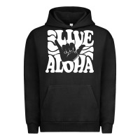 Pigment Black vintage live aloha state hawaiian islands shaka hawaii maui pullover h Urban Hoodie - linhVisuals