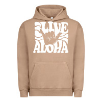 Pigment Burro vintage live aloha state hawaiian islands shaka hawaii maui pullover h Urban Hoodie - linhVisuals