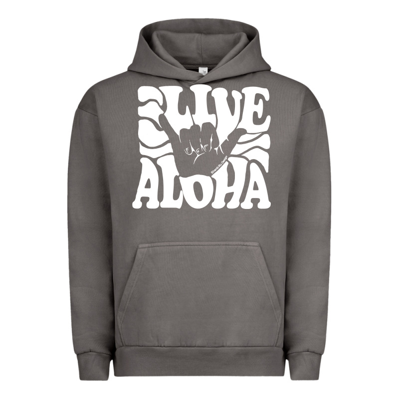 Vintage Live Aloha State Hawaiian Islands Shaka Hawaii Maui Pullover H Urban Hoodie by linhVisuals | Teevron