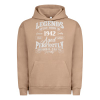 Pigment Burro legends were born in 1942 year of birth birthday t shirt Urban Hoodie - linhVisuals