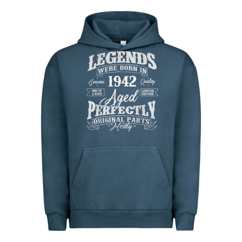 Legends Were Born In 1942 Year Of Birth Birthday T Shirt Urban Hoodie by linhVisuals | Teevron