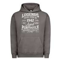 Pigment Tornado legends were born in 1942 year of birth birthday t shirt Urban Hoodie - linhVisuals
