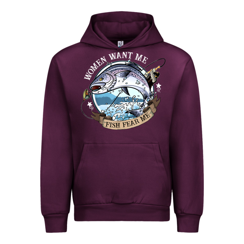 Funny Women Want Me, Fish Fishing Fear T Shirt Urban Hoodie by linhVisuals | Teevron