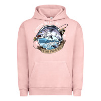Pigment Salmon funny women want me, fish fishing fear t shirt Urban Hoodie - linhVisuals