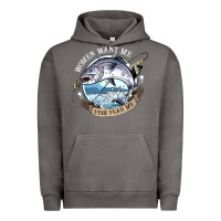 Pigment Tornado funny women want me, fish fishing fear t shirt Urban Hoodie - linhVisuals