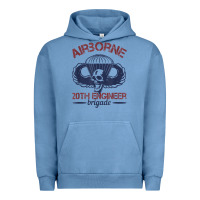 Pigment Pebble Blue the engineers of 20th brigade t shirt Urban Hoodie - linhVisuals