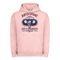 Pigment Salmon the engineers of 20th brigade t shirt Urban Hoodie - linhVisuals