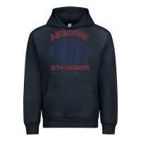Navy the engineers of 20th brigade t shirt Urban Hoodie - linhVisuals