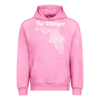 Fuchsia Pink the villages fl   florida city mandala t shirt Urban Hoodie - linhVisuals