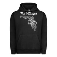 Pigment Black the villages fl   florida city mandala t shirt Urban Hoodie - linhVisuals