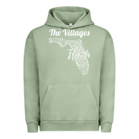 Pigment Oil Green the villages fl   florida city mandala t shirt Urban Hoodie - linhVisuals