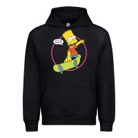 Black the simpsons bart simpson eat my shorts premium t shirt Urban Hoodie - linhVisuals