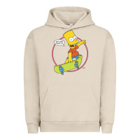 Pigment French Oak the simpsons bart simpson eat my shorts premium t shirt Urban Hoodie - linhVisuals