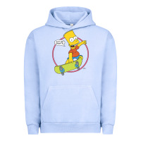 Pigment Grape Ice the simpsons bart simpson eat my shorts premium t shirt Urban Hoodie - linhVisuals