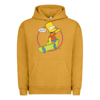 Pigment Peanut Butter the simpsons bart simpson eat my shorts premium t shirt Urban Hoodie - linhVisuals