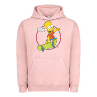 Pigment Salmon the simpsons bart simpson eat my shorts premium t shirt Urban Hoodie - linhVisuals