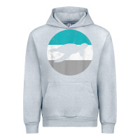 Heather Grey sea turtle retro gift for men or boys t shirt Urban Hoodie - linhVisuals