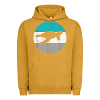 Pigment Peanut Butter sea turtle retro gift for men or boys t shirt Urban Hoodie - linhVisuals