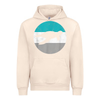 Sandshell sea turtle retro gift for men or boys t shirt Urban Hoodie - linhVisuals
