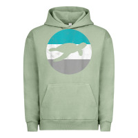Pigment Oil Green sea turtle retro gift for men or boys t shirt Urban Hoodie - linhVisuals